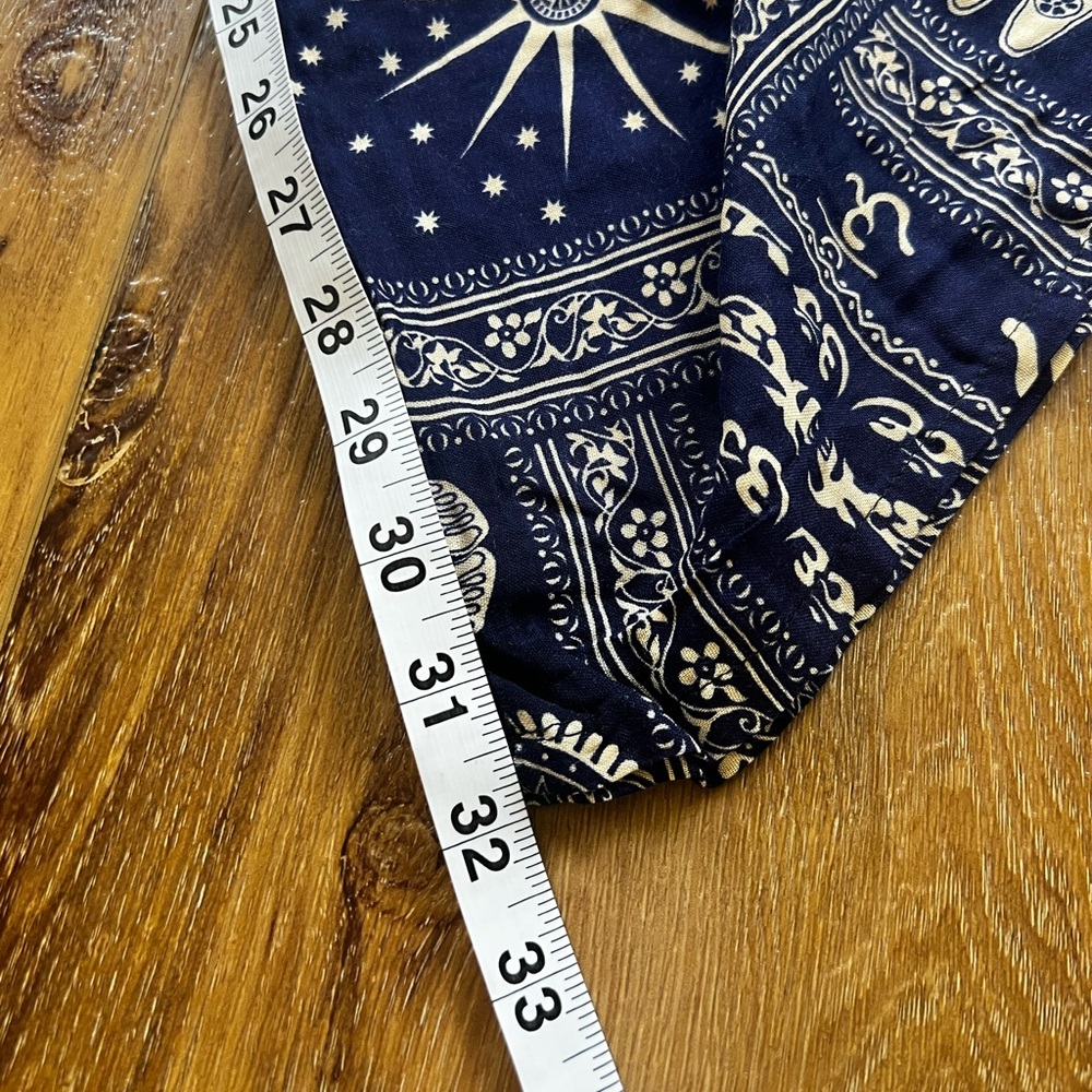Kathmandu Artisan-Made Harem Style Jumper Overalls Self-Tie Adjustable Straps - Picture 8 of 10
